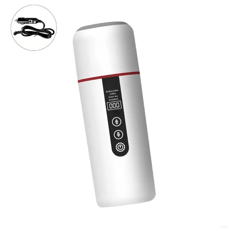 37MA 빠른 열 500ml 자동차 여행 컵 뜨거운 음료를 위한 변색되지 않은 자동 컵