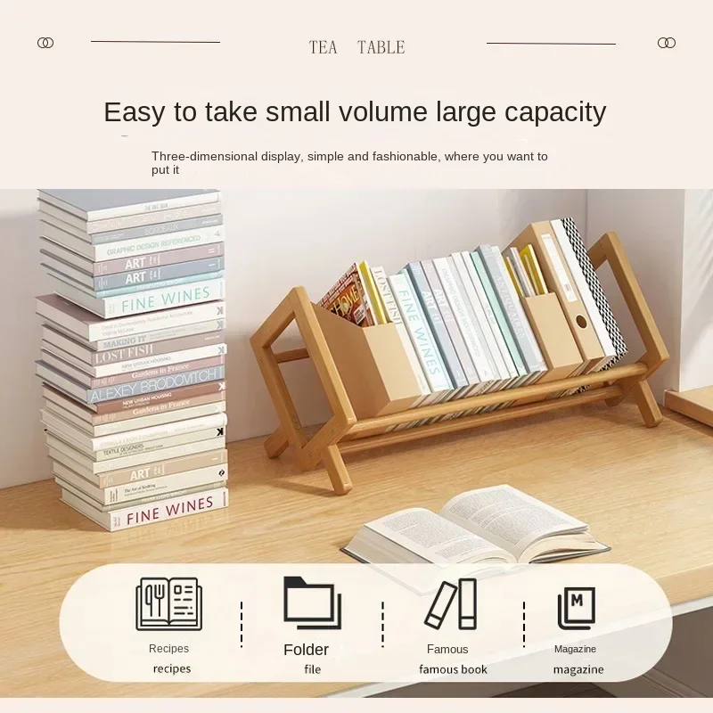 Librero Rotating Bookcase Books Shelf Storage Home Furniture Room Desks Floating Wall Shelf Metal Shelves Storage Book Iron Box