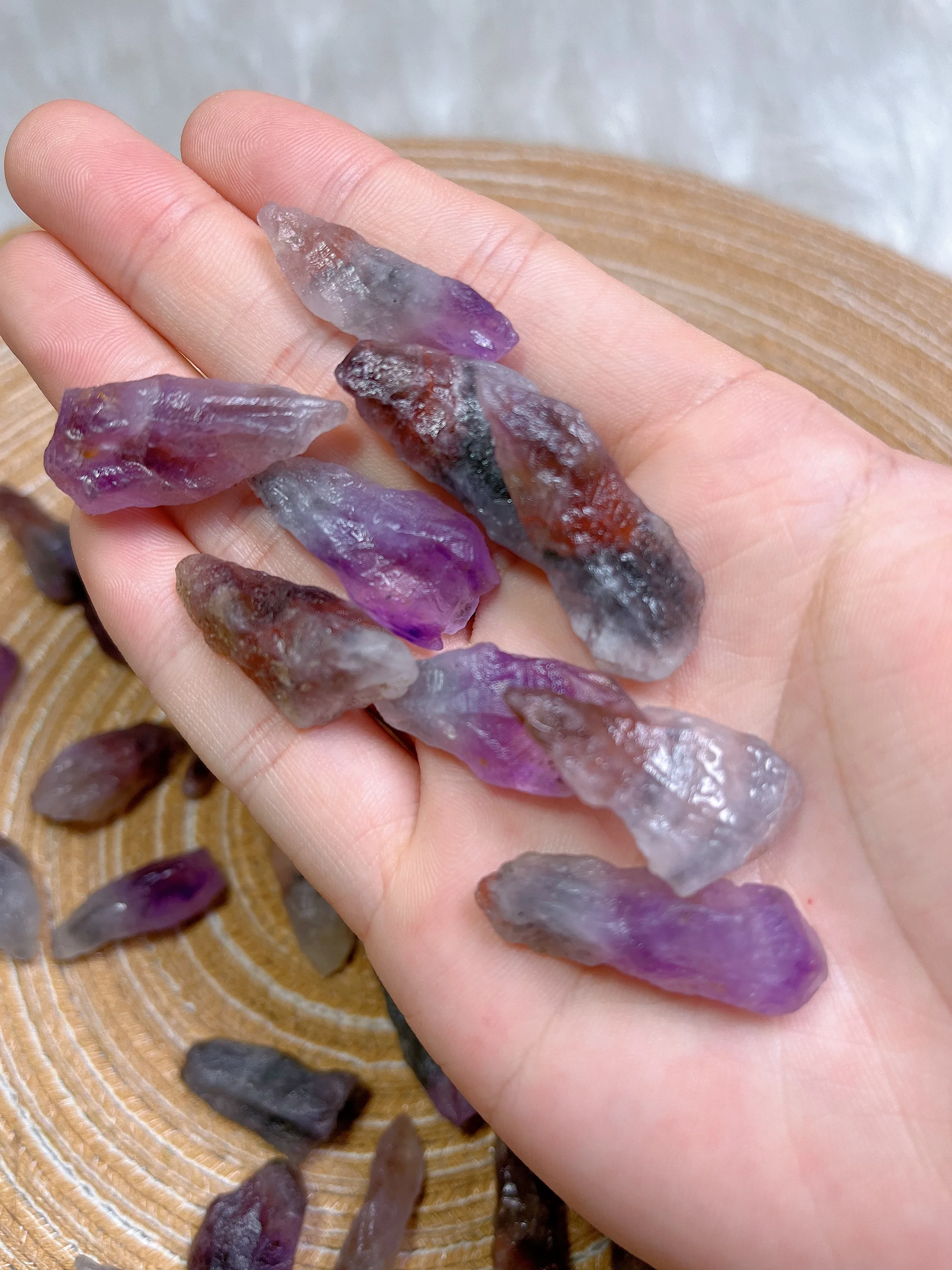 Healing Natural Crystal Auralite 23 Specimen Raw Spiritual Gemstone Stone Mediation Mineral Reiki  Gift 4