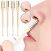 Portable Comb Nose Hair Trimmer Double Head Nose Hair Scraper Ear Cleanning Professional Nose Hair Trimmer Shaving Scissors Tool 1