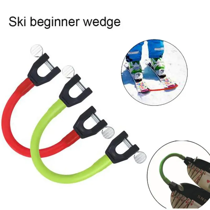 

1pc NEW Ski Tip Connector Beginners Winter Children Adults Ski Training Aid Outdoor Exercise Skiing Sport Snowboard Accessories