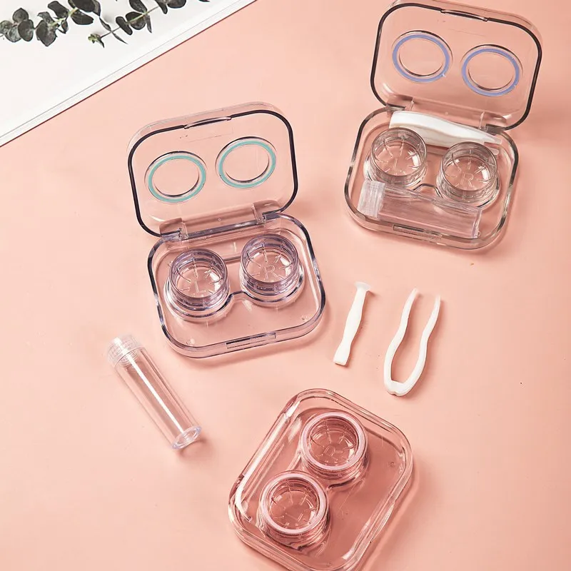 Description Picture 2 of itemEYESHARE Portable Transparent Lazy Contact Lenses Colored Lens Partner