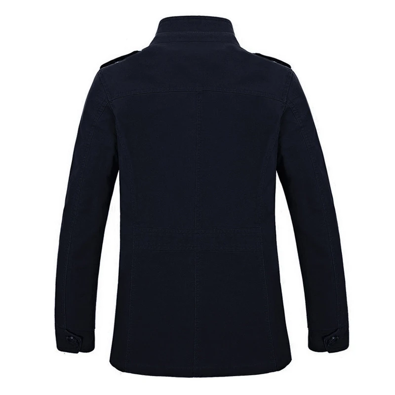 Men Zara Coat|men's Casual Windbreaker Jacket - 100% Cotton