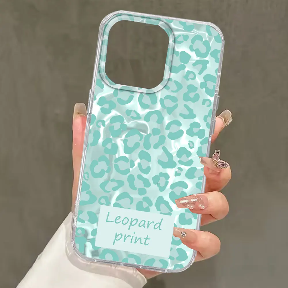 Pink Leopard Print Girls Phone Case - Stylish and Durable Cover