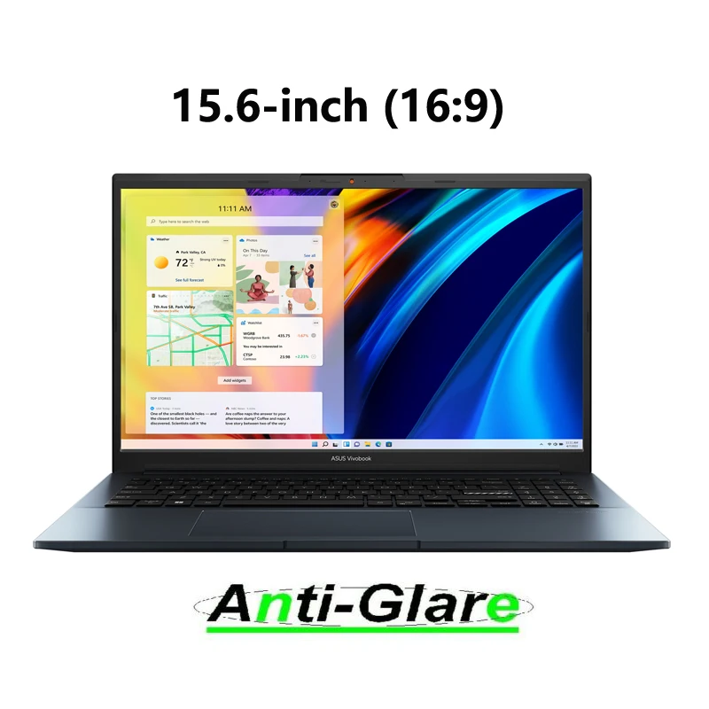 2X Protezione Dello Schermo Ultra Trasparente/Antiriflesso/Anti Raggi Blu Per Asus Vivobook S15 Oled 15.6 "16:9