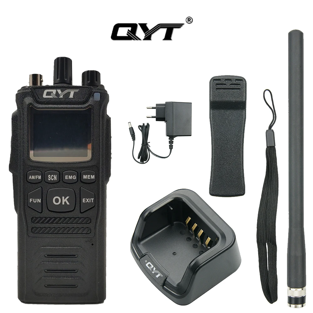 

QYT CB radio 27MHz 4W 26.965-27.405MHz FM AM modo Citizen CB58 4100mAh