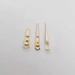 Silver, Gold, and Rose Gold Green Luminous Watch Hands - Premium Modification Accessories (Gold)