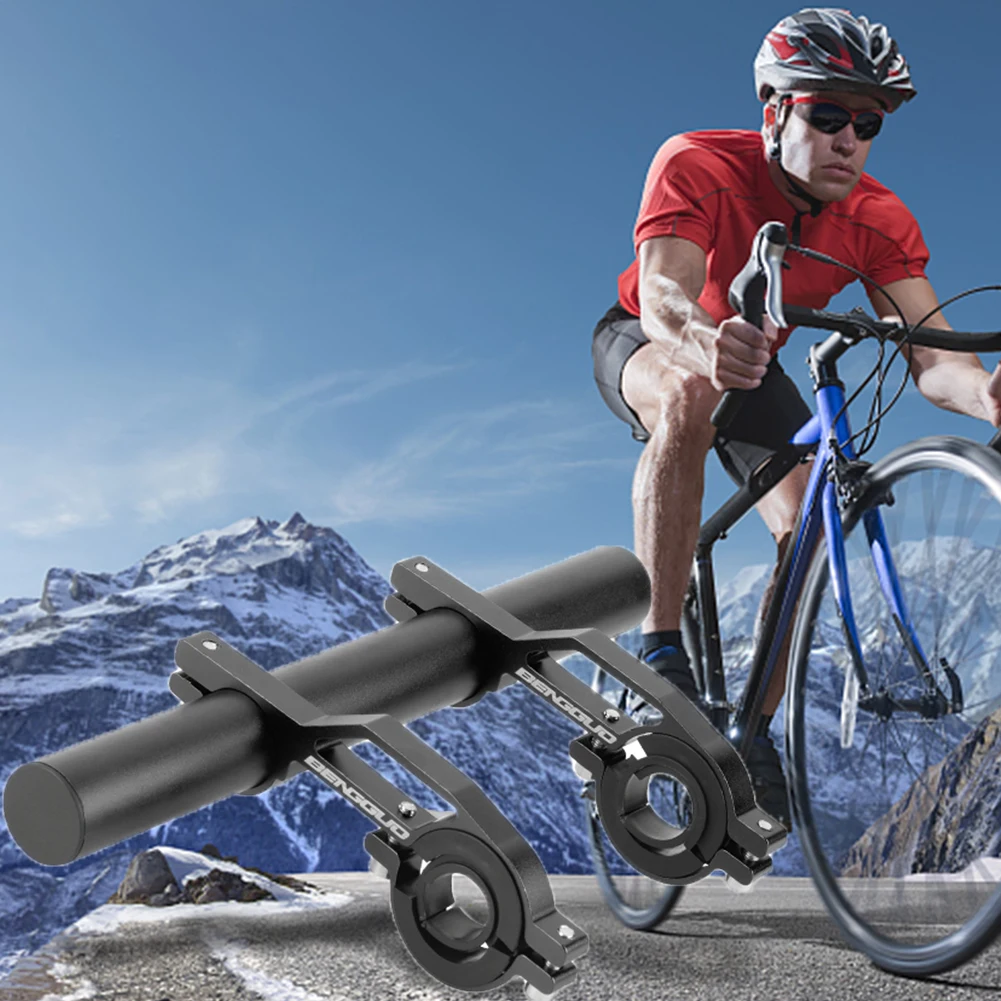 10/20 cm Fahrradlenker-Verlängerungshalterung für Scheinwerfer, Computer-Clip, leichte Lenkerverlängerungshalterung zum Halten von Lampen – Detail 8