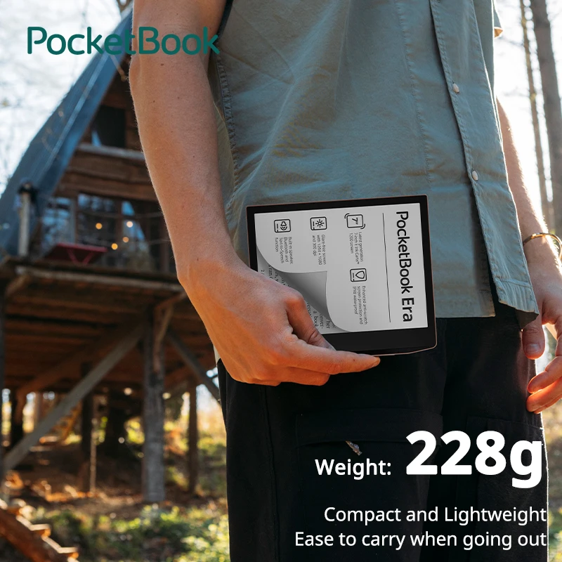 Pocketbook Ebook 7 Inch E Ink 1200 Screen 26 Languages Ereader Speaker  Bluetooth Side Reader Era Shine Control Buttons 64GB