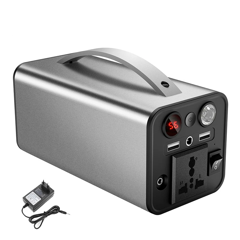 45000mAh Power Bank Generator 180W Battery Charger Power Station 110V