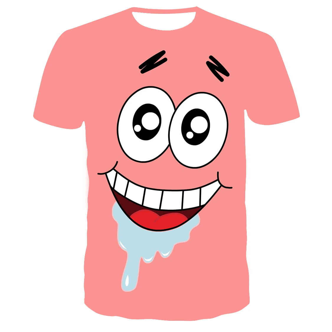 Potdemiel SpongeBob  Ƽ, ϶ O  , ī  Ƽ, ҳ ҳ Ƽ, 3D Ʈ