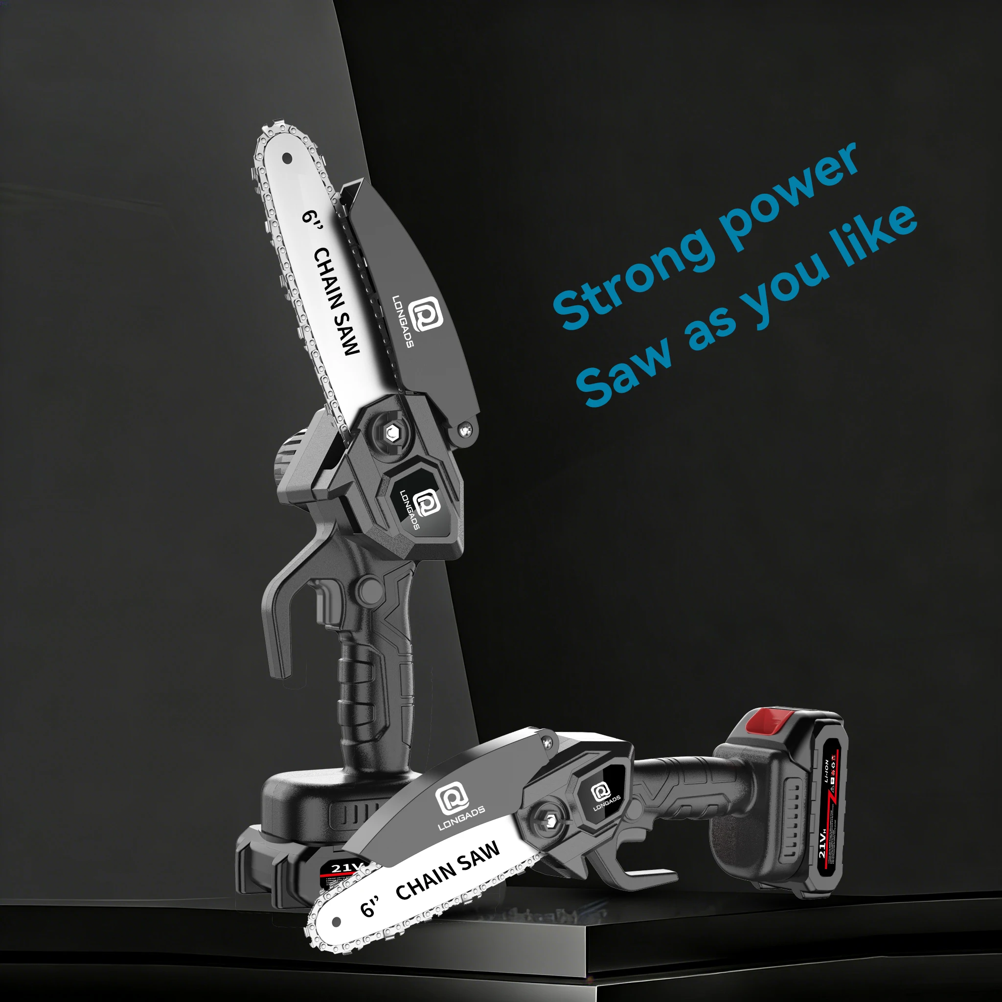 6-Inch Cordless Mini Chainsaw 2