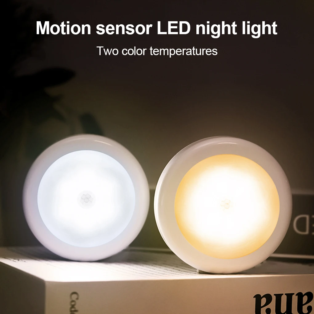 

Wall Mount LED Nightlight Bedroom Motion Sensor Night Light Decorative