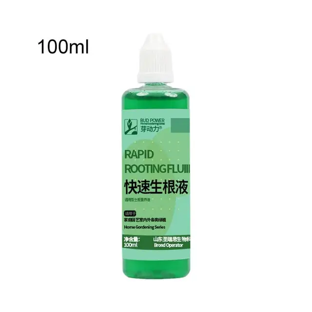 100 Ml -Es Növényi Műtrágya Szer Gyors Gyökerező Zamatos Tápanyag -Oldat Folyadék Javítja A Transzplantációs Túlélést Dugványokhoz - Image 6