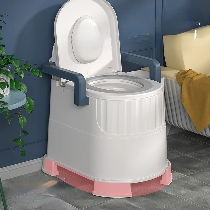 Portable Toilet Toilet for The Elderly and Pregnant Women Household for The Elderly Basin Mobile Camping Wc