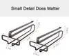 Wine Glass Holder Stemware Rack Hanger Under Cabinet Kitchen Hanging Storage Rack Organizer 2