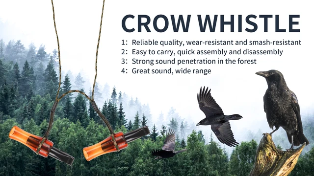 Raven Sounds Funny Crow Sound Realistic Bird Repellent Crow With