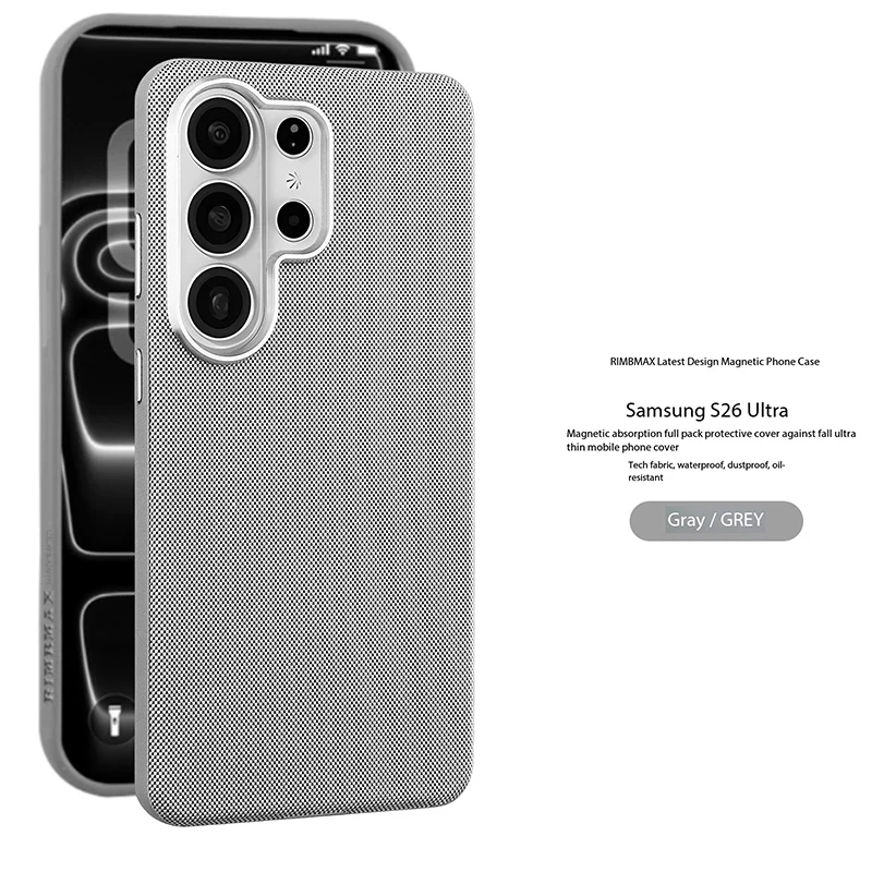 Business Fashion Luxury Magnetic Skin Feel Leather Phone Case - Shockproof Slim Fit Cover