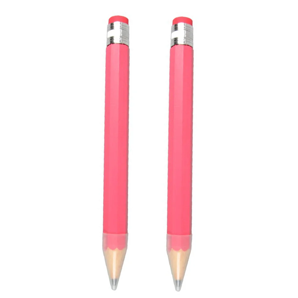 Toyvian Grandi Matite Rosa Blu Rosso Verde Arancione Matita Di Legno Gigante Grande Disegno Scrittura Pittura Mark Matite Rosa