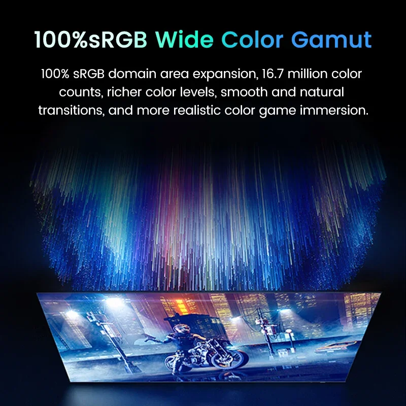 Freesync ӿ ǻ ÷ ũž , IPS VA Ŀ ƮƮ ũ, HDMI/DP, 27 ġ, 1080P, 75Hz, 1920x1080 100% SRGB, 1MS