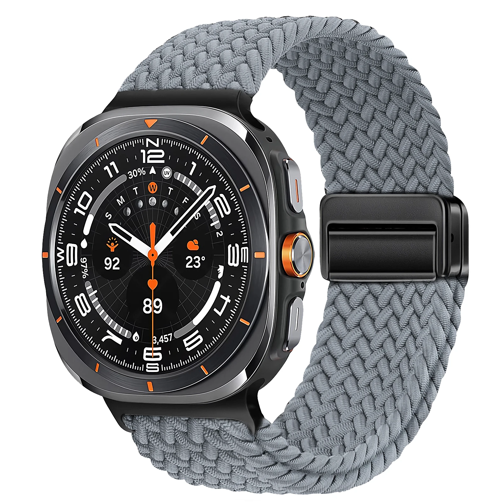Magnetic Nylon Braided Wrist Strap Bracelet