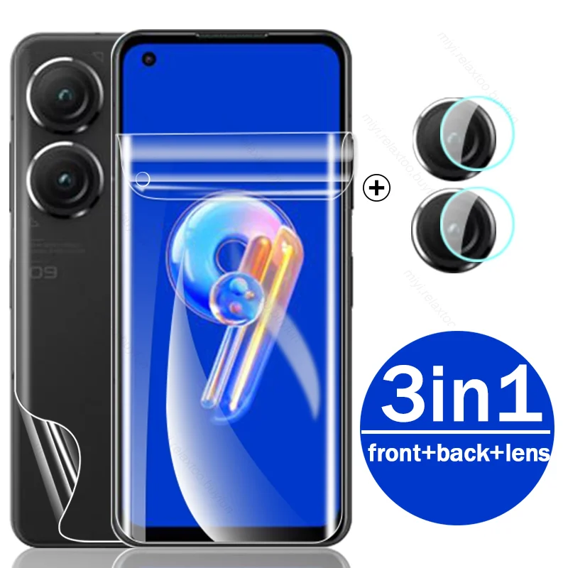 Front Back Screen Protector Zenfone 9 Screen Protector Protector