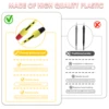 4PC Wire Piercing Probe Insulation Piercing Clip Wire Piercing Tool for Multimeter Voltage Thermometer Voltmeter Testing 2mm 4mm 3