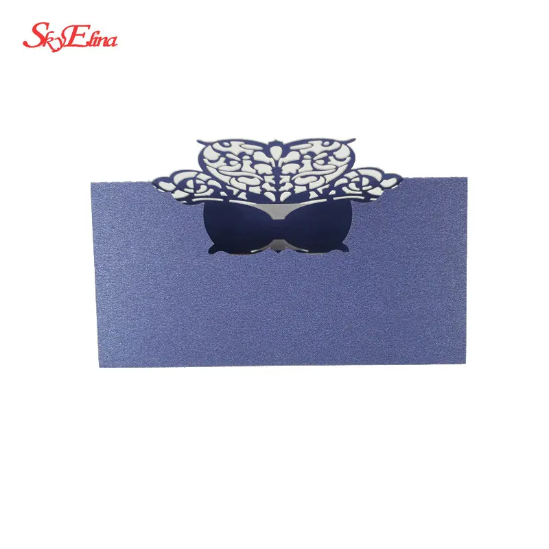 50pcs Party Table Name Guest Place Cards Favor Decoration Wedding Card birthday party Supplies Seating Decoration 5zSH871-50