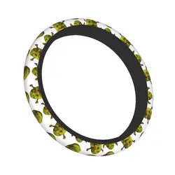 Shrek Meme Collage Steering Wheel Cover - Universal Elastic Car Accessory (8)
