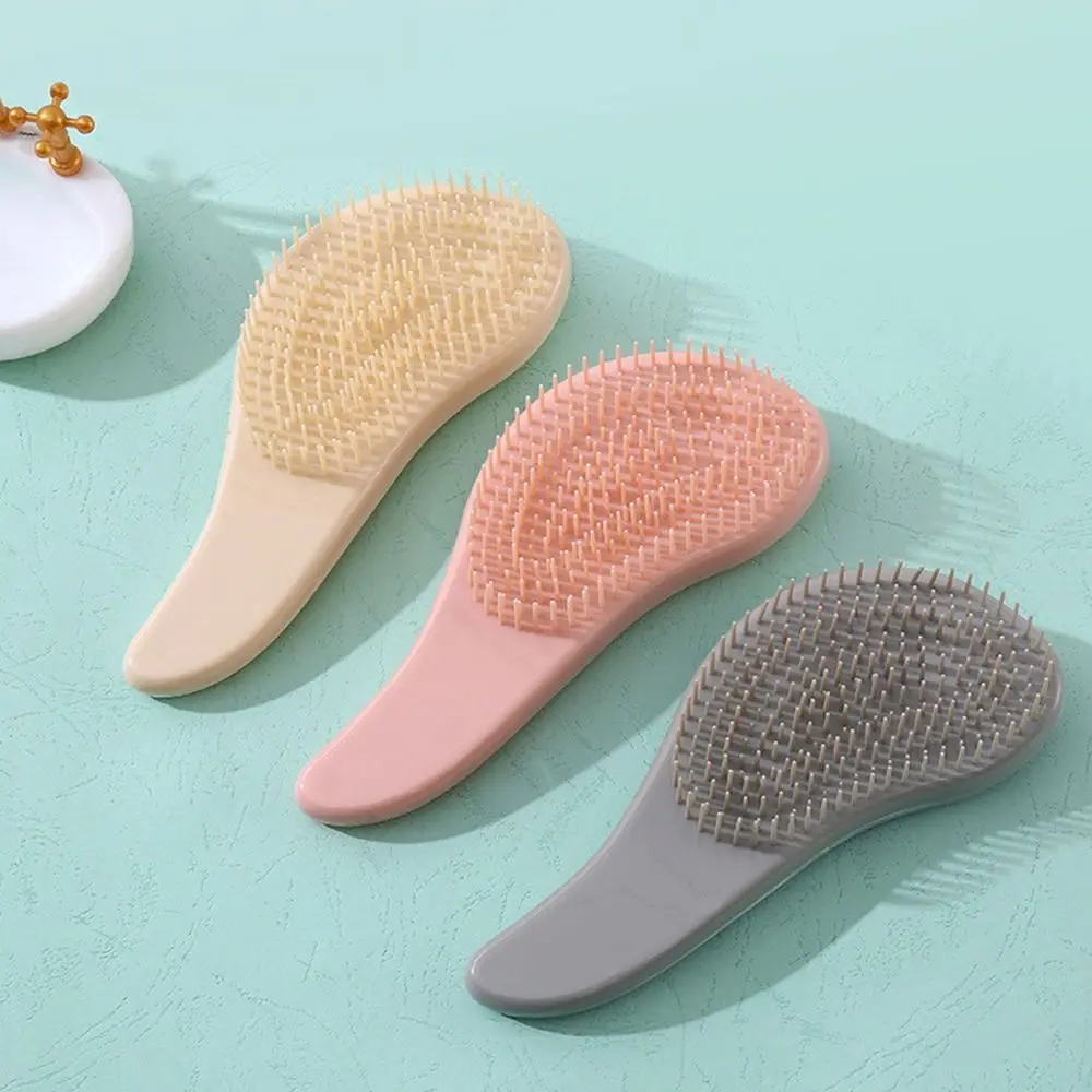 

1Pcs Marbled Soft Tooth Comb Anti-static Hair Brush Handle Entangle Detangling Comb Shower Massage Comb Salon Hair Styling Tools