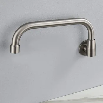 เตาครัว SUS304สแตนเลสก๊อกน้ำสำหรับห้องครัวโรงแรม-สวิตช์ประปากึ่งอัตโนมัติ-มังกรแกว่งพิเศษสำหรับพ่อครัว 1