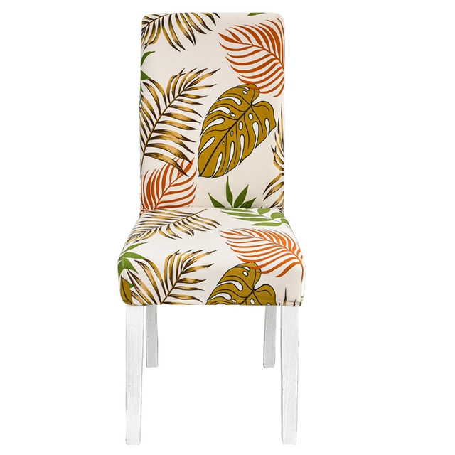 Chair Covers for Dining Room Printed Stretchable Dining Chair Slipcover Washable Removable for Kitchen Hotel,Restaurant