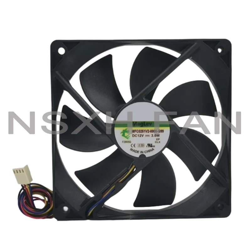 

Newly Built MFC0251V2-0000-G99 12025 12V 3.0w 12cm Chassis Cooling Fan