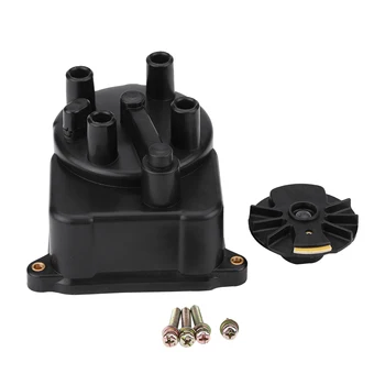 Kit Accensione con Cappuccio e Rotore del Distributore per Auto, Compatibile con Accord /Civic /CR-V /Civic Del Sol e Acura Integra LS & GS