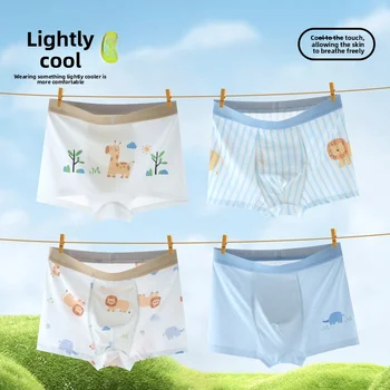 السروال الأطفال الصبي الطفل السراويل الصبي ساحة سراويل المؤخرات الأبيض الملابس الداخلية الملاكم ملخصات للبنين الأطفال السراويل الملاكمين 5