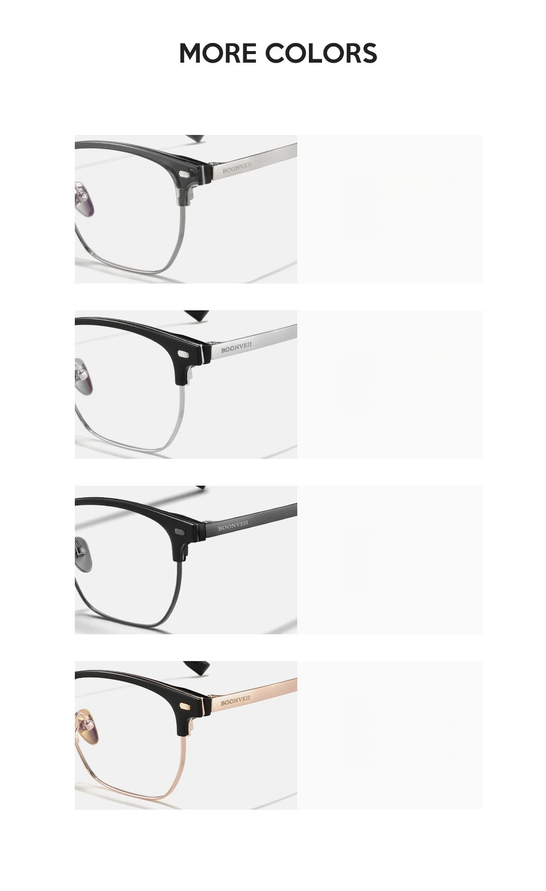 Yimaruili neuen Modetrend Myopie Brillen Retro Quadrat Luxus Acetat reines Titan ooptische Brille Rahmen für Männer – Detail 2