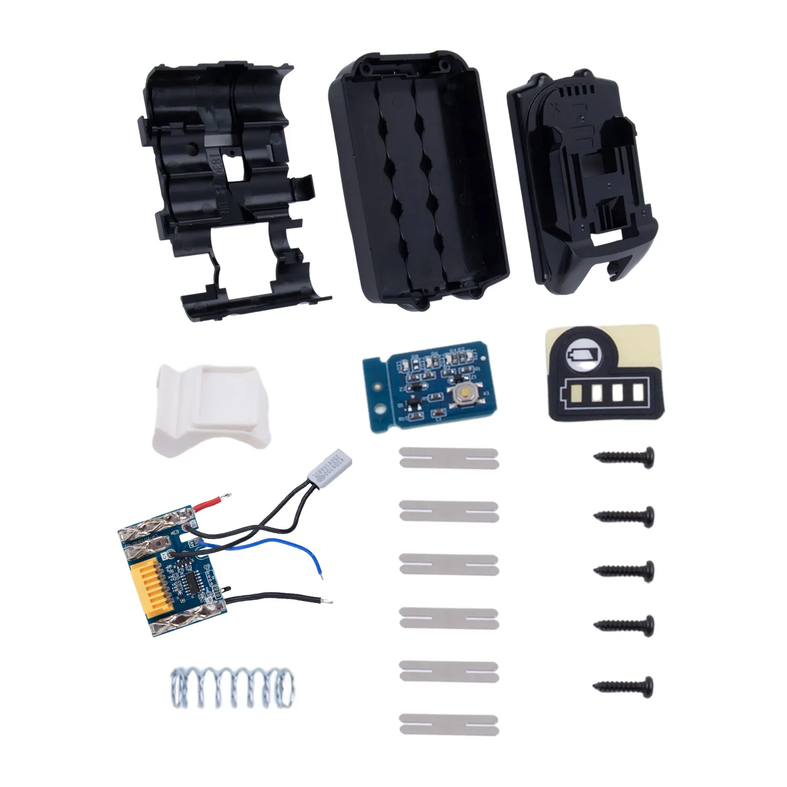 

Battery Plastic Case Battery Shell Office DIY The Capacity High Compatibility More Durable Plastic Professional Use Power Tool