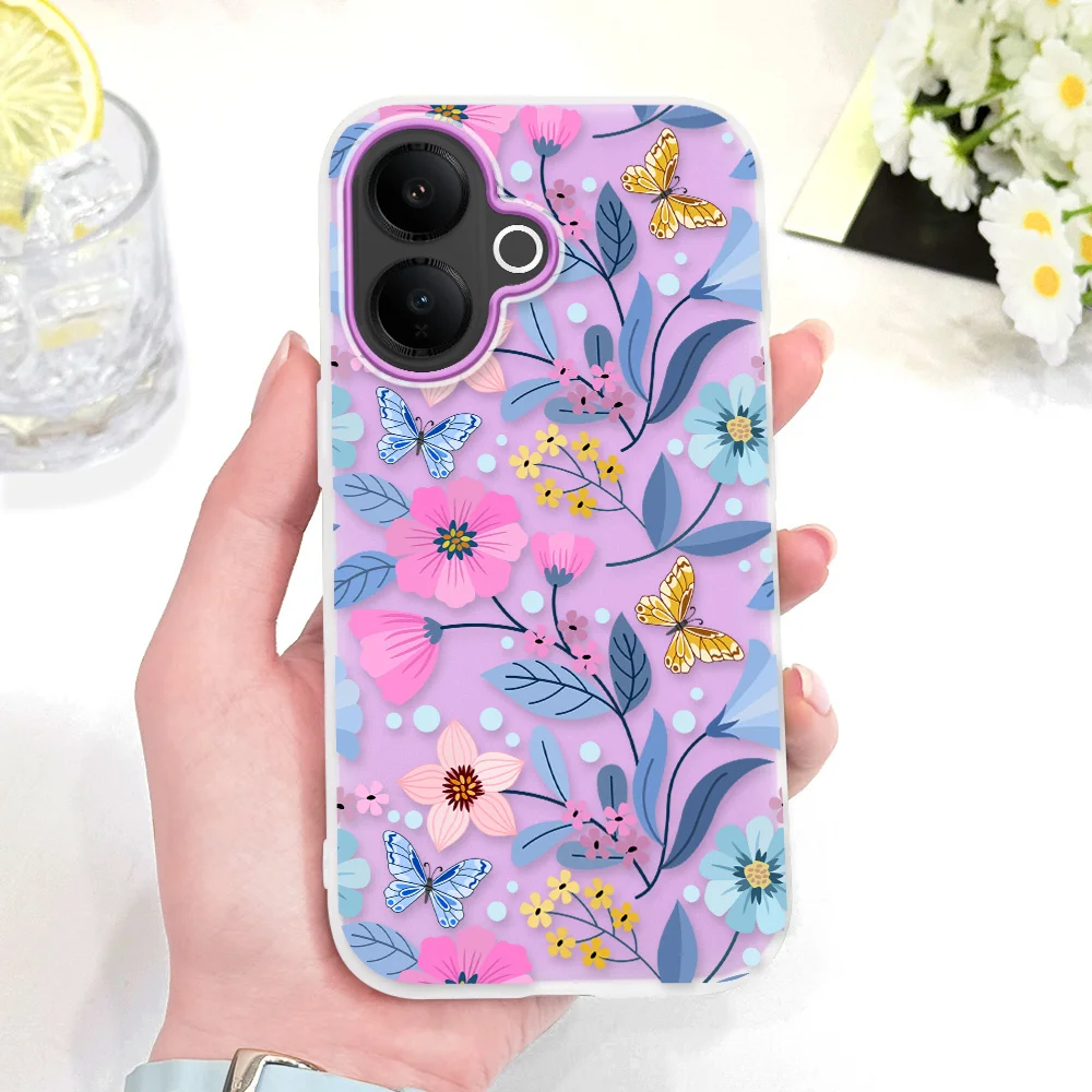 Candy Colored Bright Flowers Phone Case