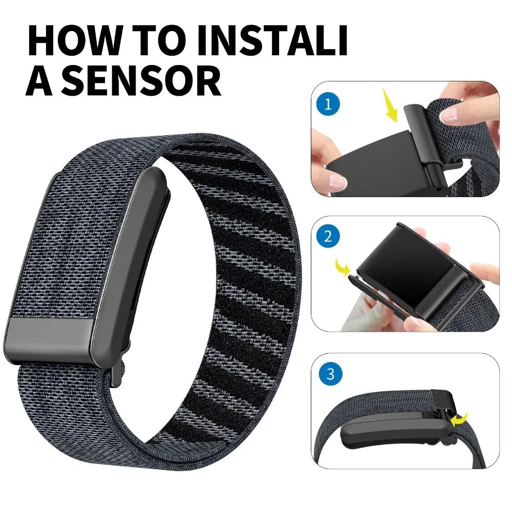 High Quality Nylon Fitness Band Breathable Adjustable Tracker Strap Soft Protector Replacement Strap for Whoop 5.0 Women Men