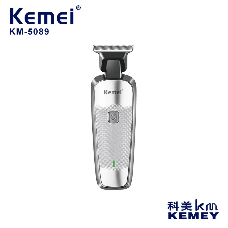 

Kemei KM-5089 Men Cordless Barber Hair Trimmer Professional Electric Hair Cutting Machine Beard Shaving Hair Clipper Styling Kit