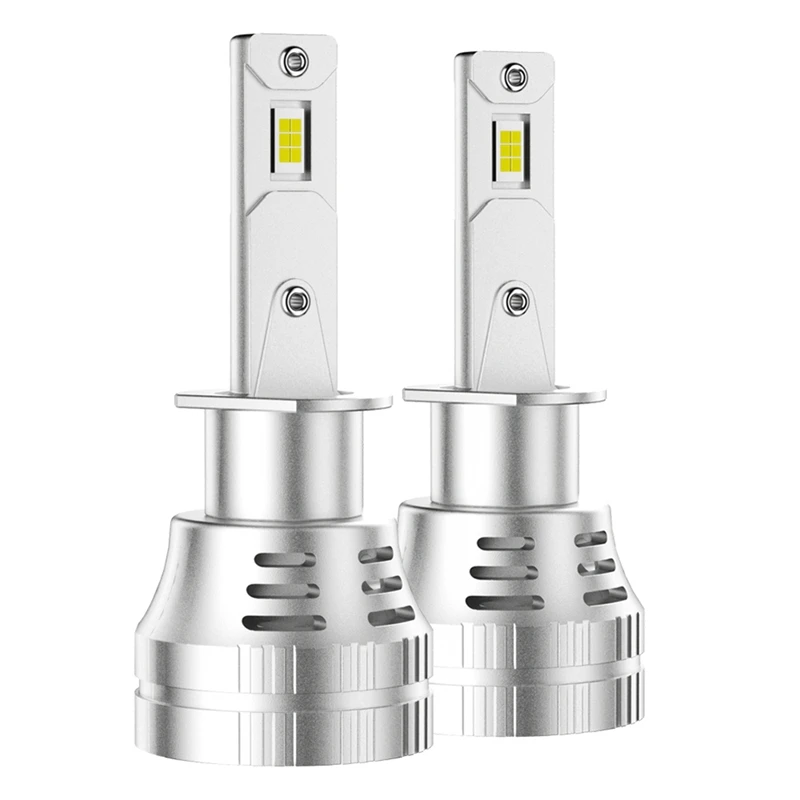 

H1 LED Headlight Bulbs, 300W 30000 Lumens Super Bright LED Headlights 6000K Cool White IP67 Waterproof, 2 Pack