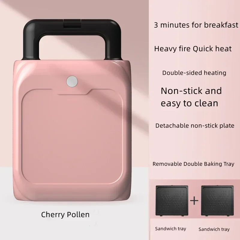 Sandwich Breakfast Machine Small Multipurpose waffle Sandwich Toast toaster 3