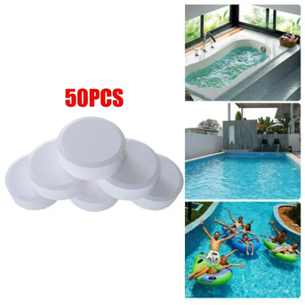 Pool cleaning tablets 50pcs/bottle For Swimming Pool Spa