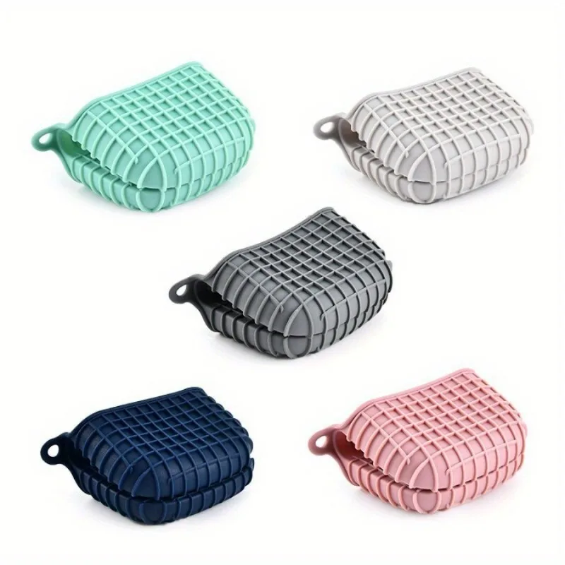 Insulated Silicone Anti-heat Gloves 2PCS For Baking Oven Microwave