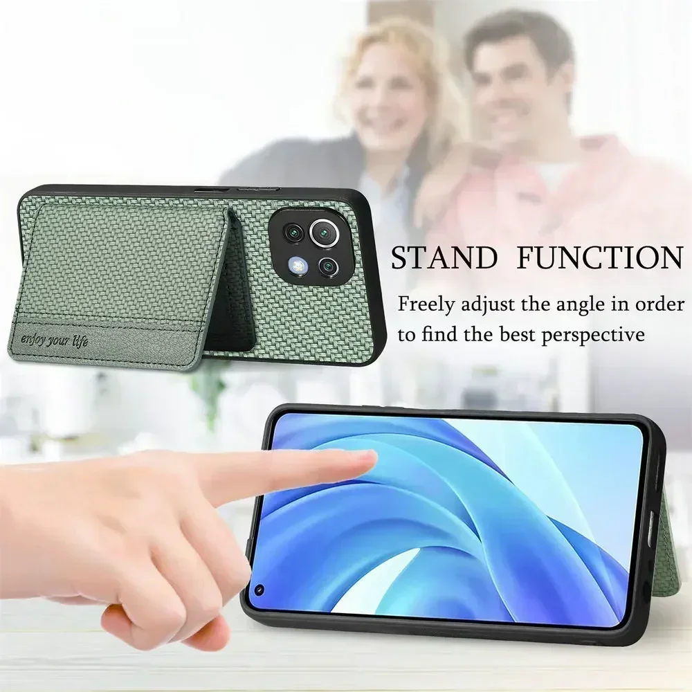 Leather Magnetic Stand Phone Case - Luxurious Design and Durable Protection