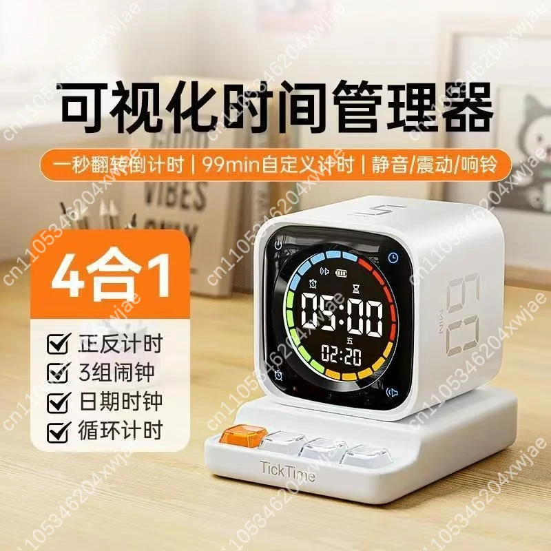 مؤقت الدراسة التعليمي TK3 4 في 1 تصميم دوار العد ا...