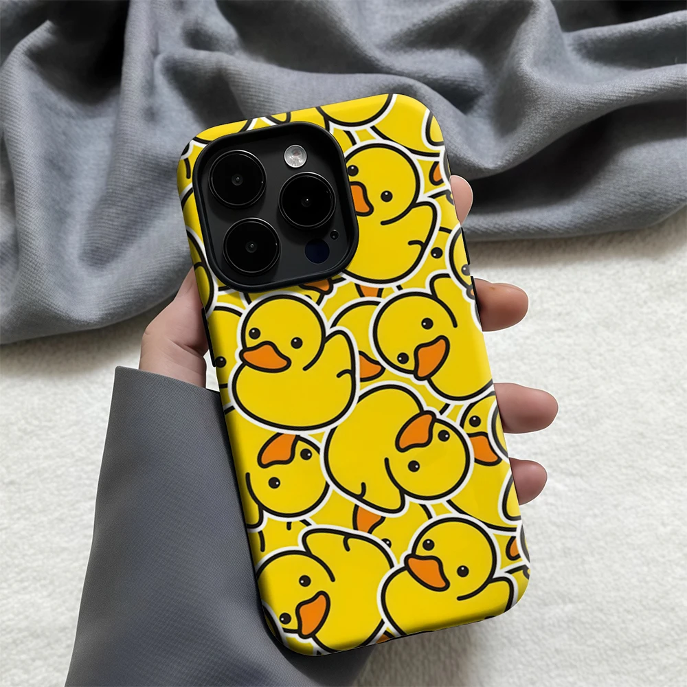 Magnetic Yellow Rubber Ducks Phone Case - Durable and Stylish Cover