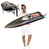 Professional 70KM/H 63CM Large High Speed RC Speedboat Brushless Metal 120A Independent Electrical Adjustment RC Racing Boat Toy 5