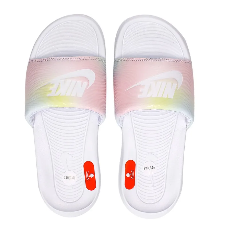 Nike women's shoes new sports shoes beach shoes comfortable light casual fashion trend sandals home slippers flip flops