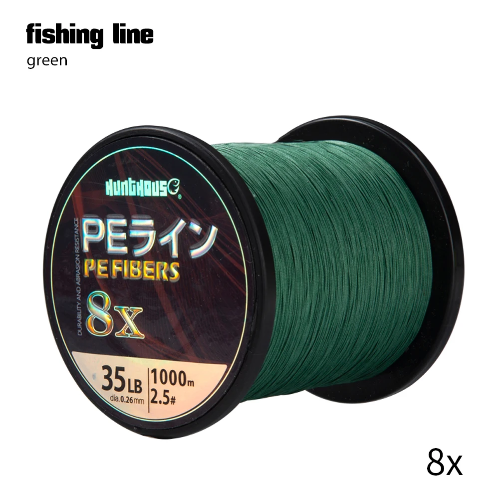 Hunthouse 4 編組 8 編組釣りライン 300 メートル 500 メートル 1000 メートル 4 ストランド 8 ストランドpe編組ライン Hunthouse 4 編組 8 編組釣りライン 300 メートル 500 メートル 1000